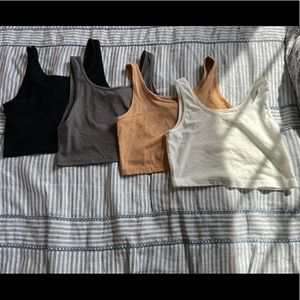 PACK OF FOUR SHEIN TOPS (neutral colors)